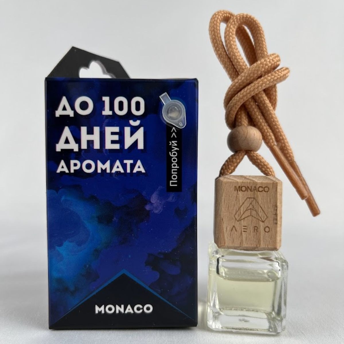 Ароматизатор  AERO Monaco Парфюм жидкий подвесной Россия 5мл