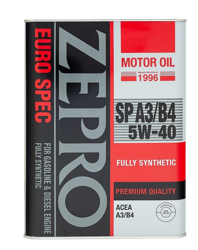 ZEPRO 5W40 Euro Spec F-S SP A3/B4 4л синт.