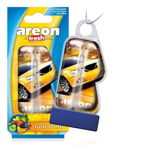Ароматизатор подвесной гелевый AREON LIQUID X-VERSION Гель 8,5мл Tutti Frutti