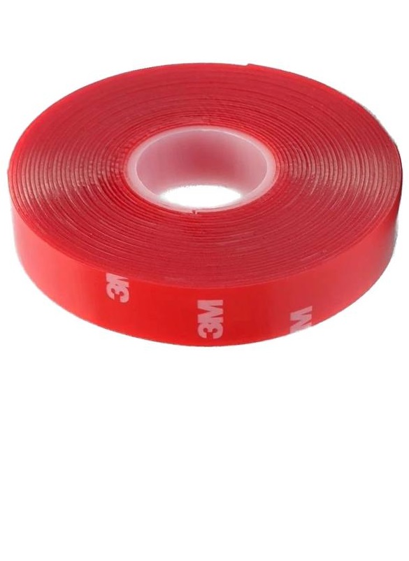 Скотч 2-х сторон. 8мм*5м 3М прозрачный