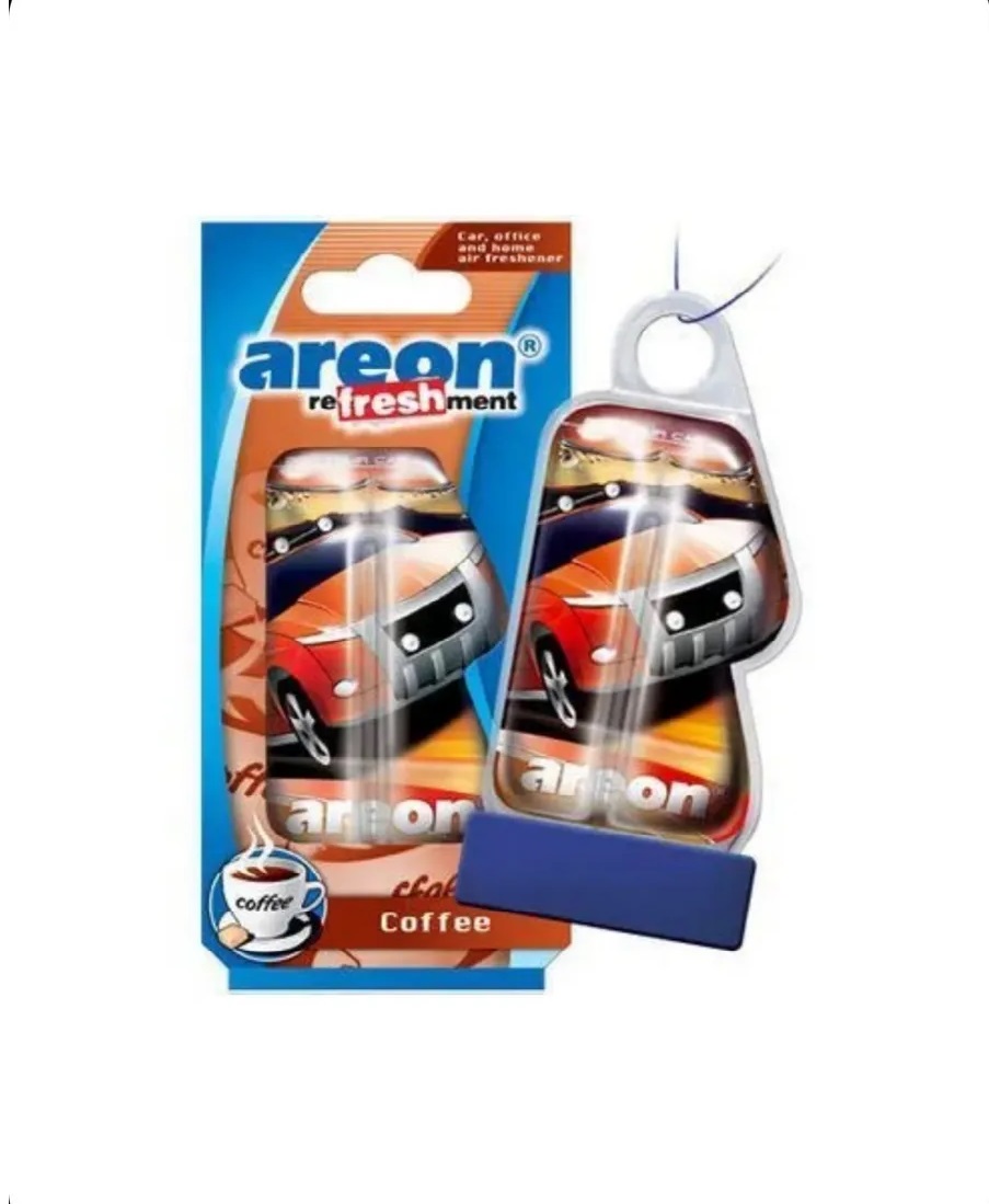 Ароматизатор  AREON Refreshment Liquid Coffe подвесной гелевый 8мл